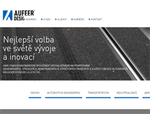 Tablet Screenshot of afd.cz