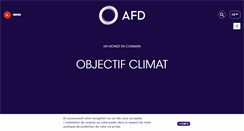 Desktop Screenshot of afd.fr